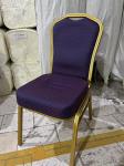 Aluminum Stacking Gold Wedding Restaurant Banquet Chair Commercial Furniture
