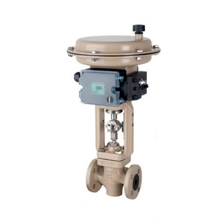 KOSO Pneumatic Samson Smart Positioner 3725-00 Butterfly Valve With Positioner