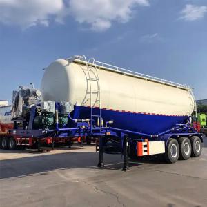 Quality 40ton 50ton Dry Bulk Cement Tanker Trailer V Shape Carrier Tanker Semi Trailer wholesale