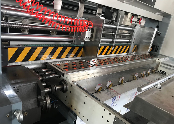 Automatic Feeder Type Flexo Printing Rotary Die Cutting Machine Making Corrugated Box