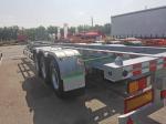 3 Axle Semi Trailer 40ft Skeleton Tractor Trailer