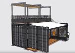 Topshaw Prefab Bar Container Modular Movable Shipping Container Restaurant
