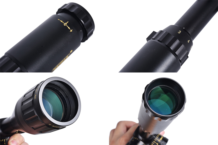 3-9x Magnification Scope with Red and Green Illumination 11 22m Reticle Compatible