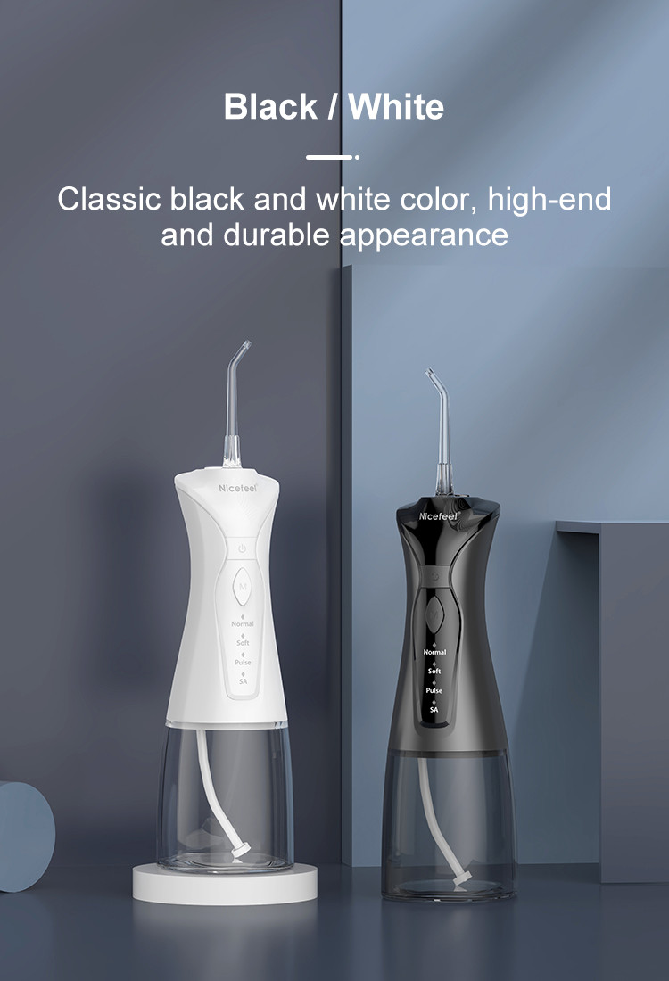 Portable Oral Hygiene Nicefeel Cordless Water Flosser Type C Charging