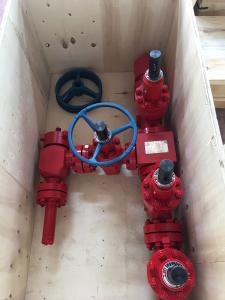 Quality Single Wing Wellhead Oil And Gas Well Christmas Tree 600 Series API 6A Standard wholesale