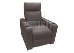 Strong Steel Frame Footrest Home Theater Seating With Aisle Light Option