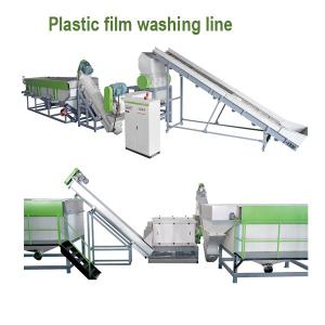 Quality 2000kg/S Plastic Film Washing Machine Grad 95 / 98 Ldpe Film Recycling Line wholesale