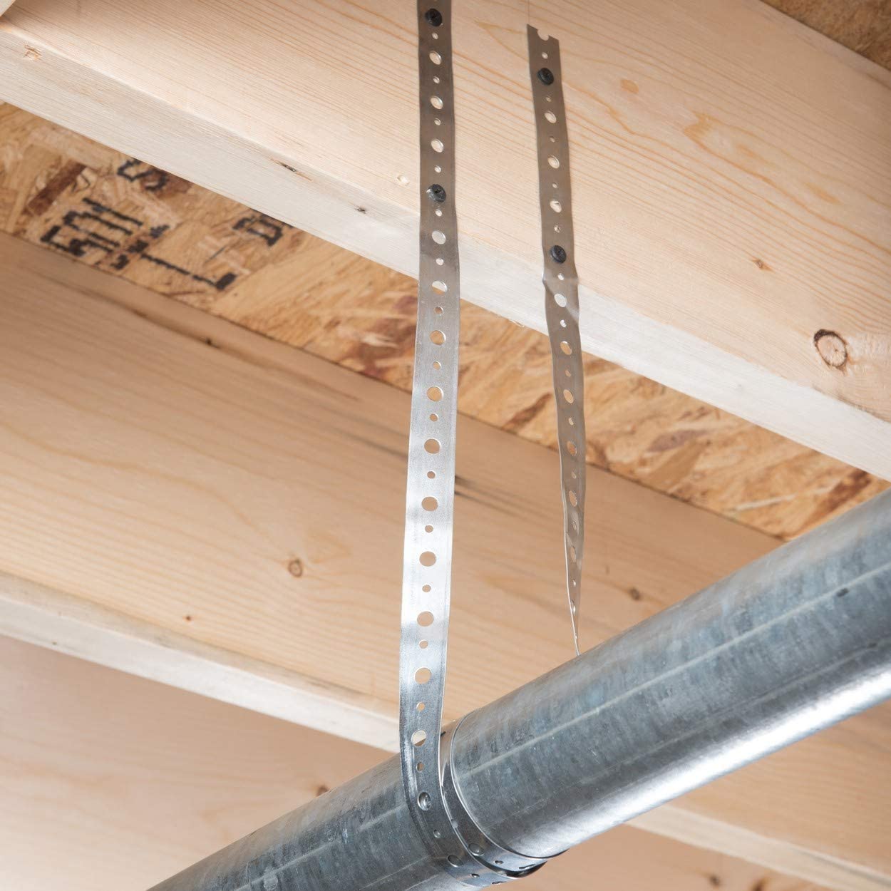 Galvanized Iron Strap Perforated Metal Hanger Strap for HVAC Ventilation System OEM