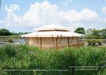 Outdoor Waterproof Luxury Pattaya Glamping Hotel Tents Double Roof Design