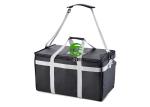 Hot / Cold Thermal Insulated Cooler Bags For Food Delivery Zippered Large