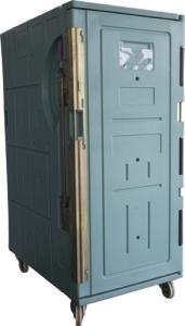 Quality 900Litre Olivo Green Large Insulated Plastic Cabinet wholesale