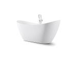 Sanitary Acrylic Free Standing Bathtub SP1870 Stand Alone Fade Resistant