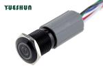 Flat Round Head CE SS Illuminated Anti Vandal Switch