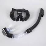 Diving equipment silicone diving mask set of underwater ventilation pipeDiving