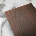 Bronze Antique Patina Copper Panels Sheets Brushed Finish Durable