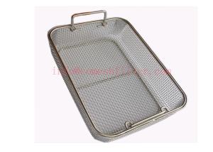 Quality 304 316 Grade Stainless Steel Basket , Wire Mesh Baskets For Storage wholesale