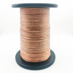 Quality Pet Mylar Copper Litz Wire 120 Degree High Voltage Stranded wholesale