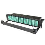 1U 2U Rack Height MTP Fiber Patch Panel Ultra Elite Series