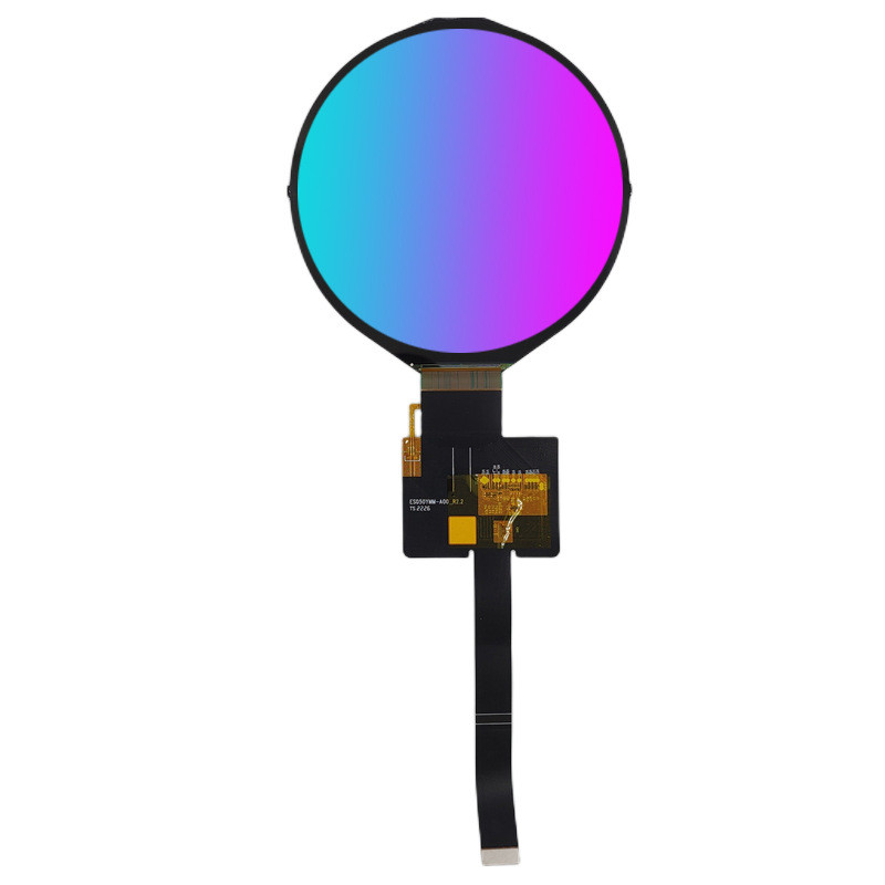 5 Inch Round Tft Lcd Display, With HDMI Board 1080x1080 50pins MIPI , Driving IC 350c/D