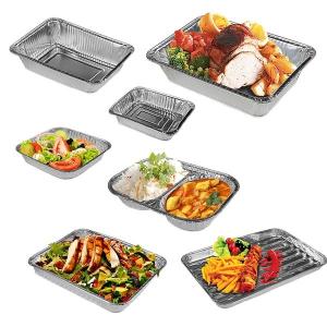 Quality Household Disposable Charcoal Aluminum Foil Box BBQ Grill wholesale