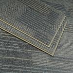 Office SPC Flooring Eir Emboss 4.0-8.5mm Thickness Wood Plastic Floor for