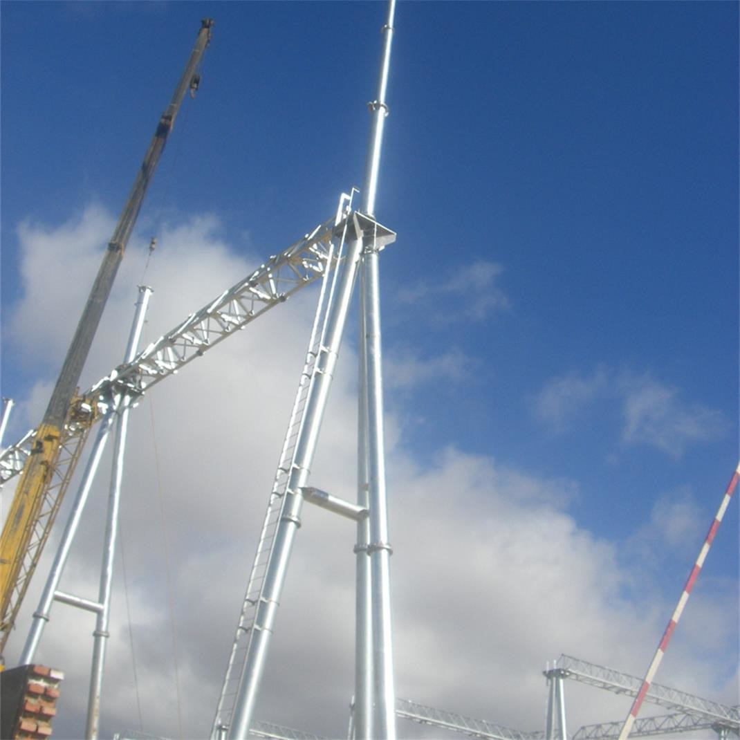 230KV Electrical Power Substation Steel Structures With Hot Dip Galvanization