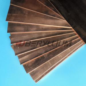 Quality CuBe2 QBe2.0 C17200 Beryllium Copper Sheet 27mm Thickness wholesale