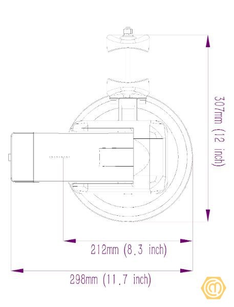 18 Dbi Weatherproofing Symmetrical Horn Antenna High Gain