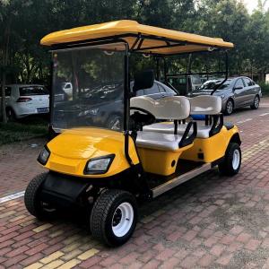Quality Low Speed Golf Cart Vehicle 4 Seater Lithium Bettery Free Shipping 4 Wheel Sell wholesale