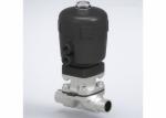 Hygienic Pneumatic Diaphragm Valve Controlled By Control Units And Solenoid