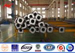 Outdoor Road Lighting Round 9M Steel Tubular Pole With Galvanization