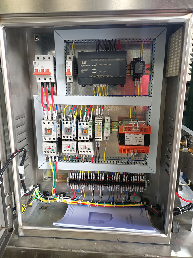 20 Ton Flake Ice Machine Evaporative Fresh Water 56kw For Ice Plant