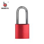 Key Retaining Aluminum Padlock 6MM Shackle Diameter Lock Body Color Optional