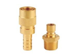 Quality Brass Universal Type Mold Shut Off Coupling Rectus 86/87/88 series wholesale