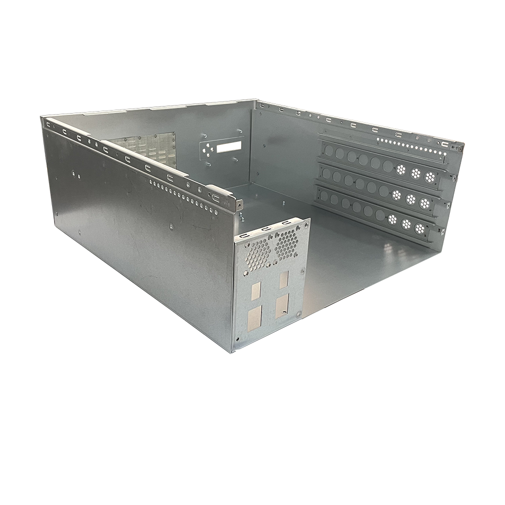 4U Server Case Black Rackmount Chassis Industry Case Short Case Supplier