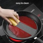 Factory Direct Sale Thickened Black Iron Cooking Frying Pan Medical Stone