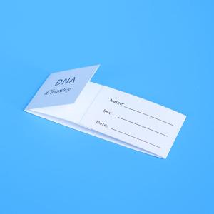 Quality ISO13485 Blood Sample Collection Card Biological Sample Collection wholesale