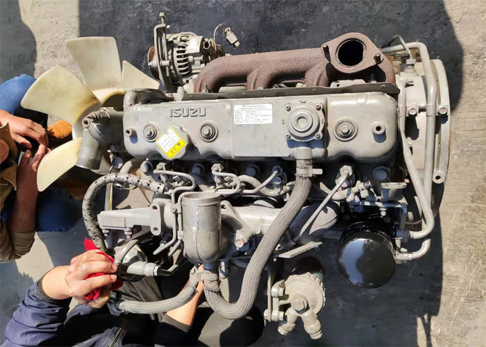 4JG1 Diesel Used Engine Assembly For Excavator SY55 ZX70 Original Metal Material