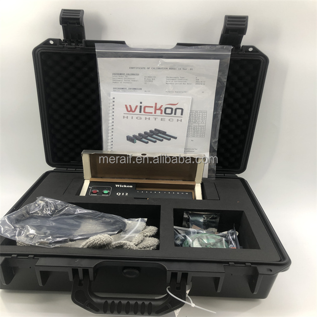 Wickon Q12 thermal profiler Temperature Profiling Reflow Oven and Wave Soldering Profilers