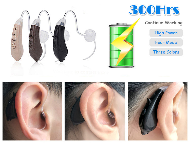 Health Care Digital Hearing Aids/OEM BTE Mini Hearing Aids for Hearing Impaired