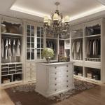 Wood Style PANEL Big Corner Open Wardrobe Cabinet for Home Villa Hotel Apartment
