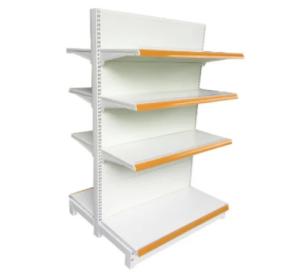 Quality Supermarket rack shelf heavy duty double sided shelf wholesale