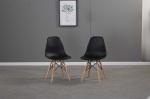 32.28in height Set Of 4 Dining Room Chairs / Polypropylene Plastic kitchen