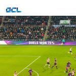 Steel Cabinet P10 Stadium Perimeter LED Display E Sports Display Screen For