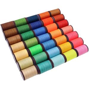 Quality Plastic Cone Sewing Thread 0.35-0.8mm Needles Waxed Yarn for Leather Craft Linen Tool wholesale