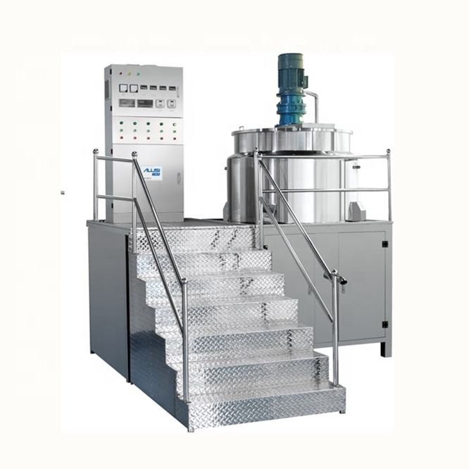 Liquid Detergent Hand Sanitizer Homogenizer Emulsifier Mixer 1000L Stainless Steel Homogeneous Machine