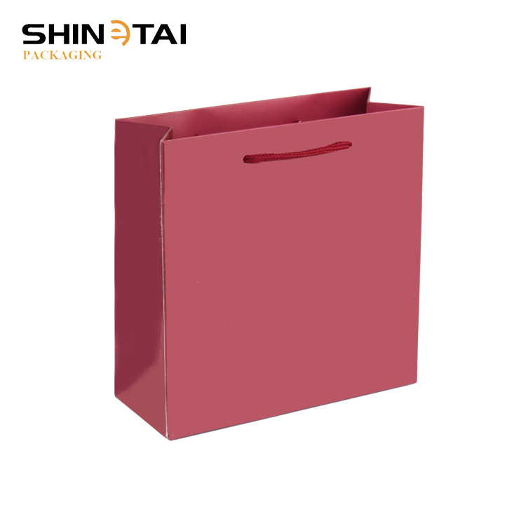 Large Red Paper Bag Customised Paper Bag
