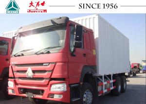 Quality 6x4 SINOTRUK HOWO 25 Tons 266HP Box Van Truck wholesale