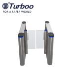 SUS304 Stainless Steel Speed Gate Turnstile , Security RFID Reader Barrier