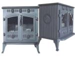 Outdoor Antique Bronze Cast Iron Wood Burning Fireplace Free Standing